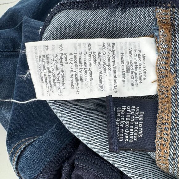 Madewell Maternity Over The Belly Denim Stretch Skinny Mommy Ankle 27 Jeans - Picture 8 of 8